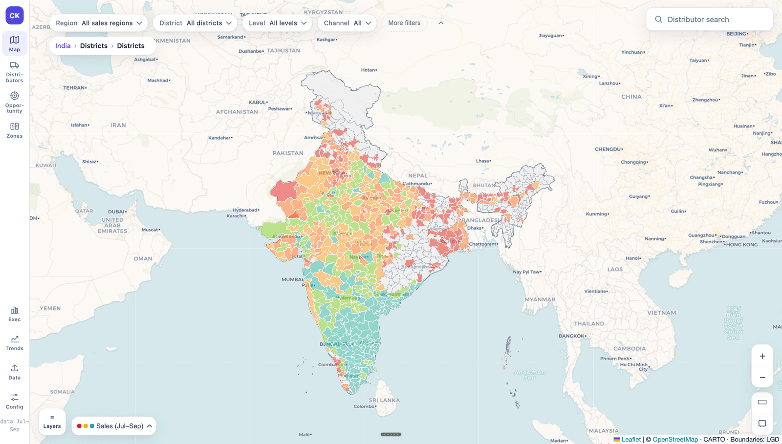 Distribution Analytics Platform preview